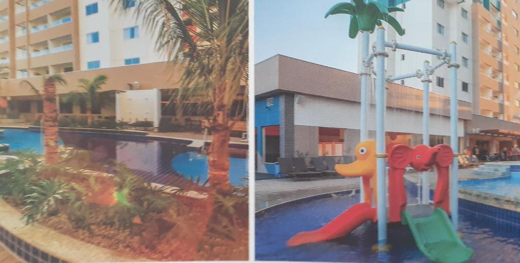  Apartamento em Olimpia - Resort em frente ao Thermas
