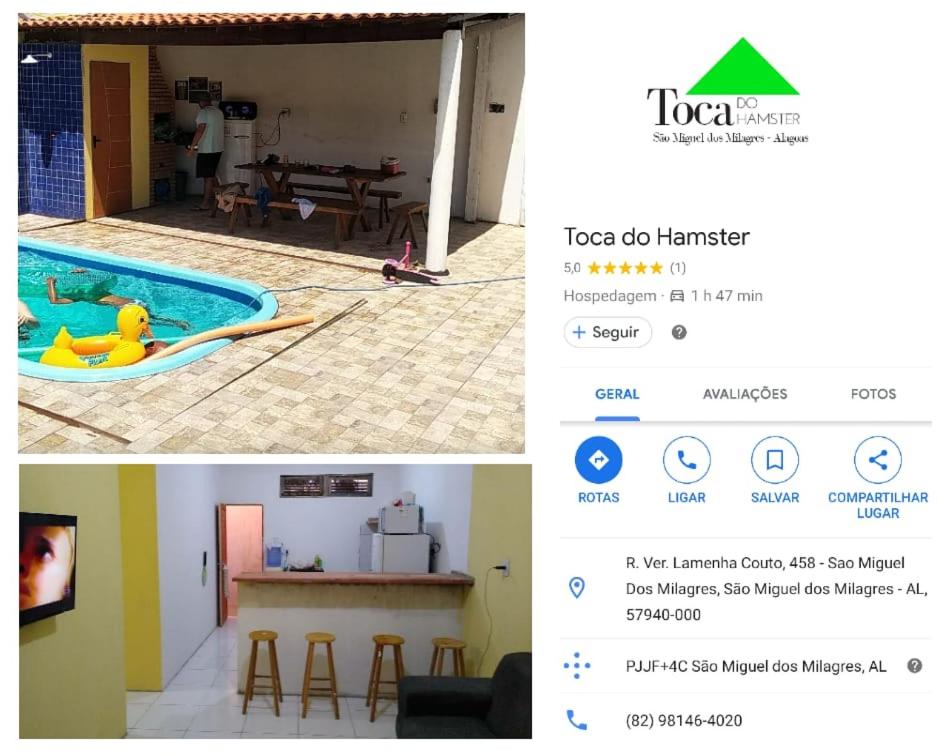  Toca do hamster - MILAGRES