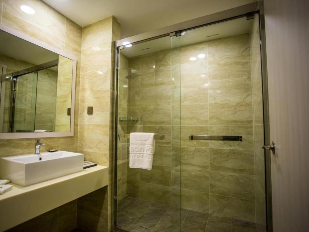 Koupelna v ubytování Austin Park Hotel