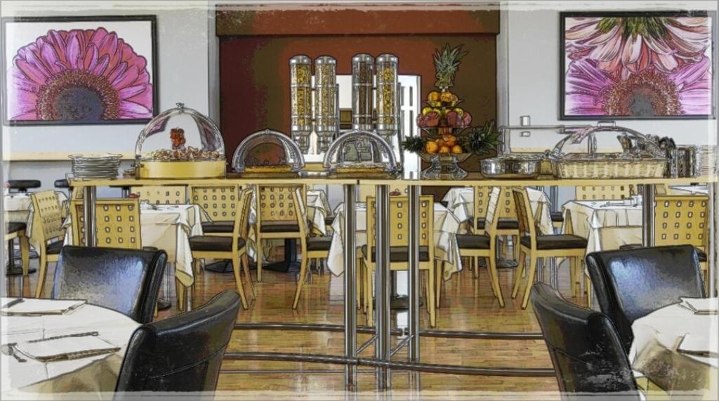 Restaurace v ubytování Executive Hotel