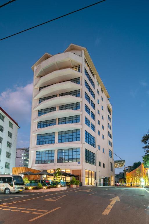 Budova, kde se hotel nachází
