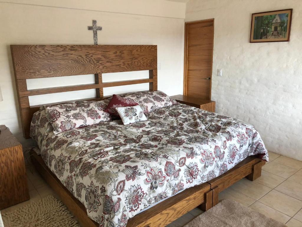 Postel nebo postele na pokoji v ubytování CHIFLON VILLAS