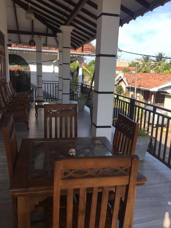 Balkón nebo terasa v ubytování Reshani Guest House