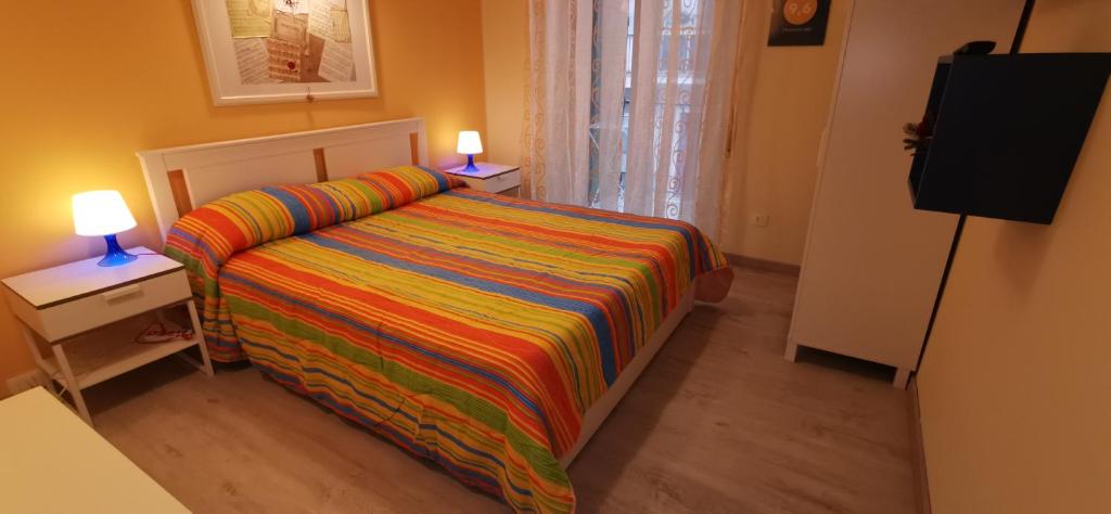 A bed or beds in a room at Il Pianoforte B&B