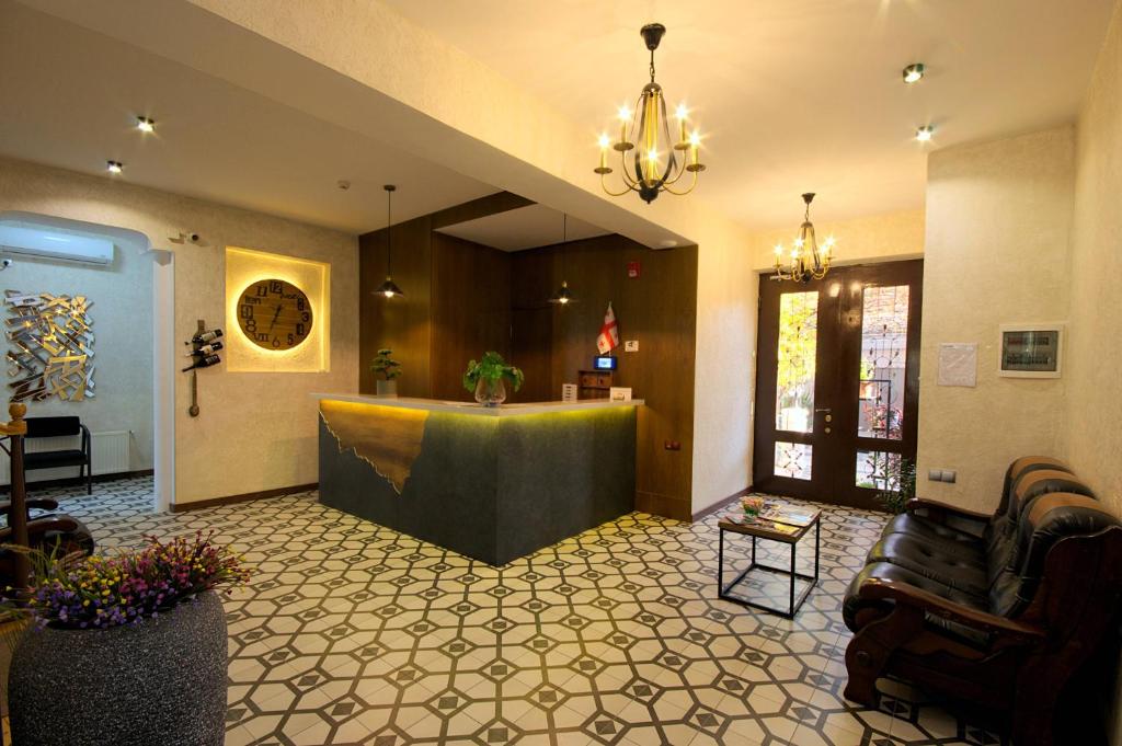 Posezení v ubytování Hotel Livin