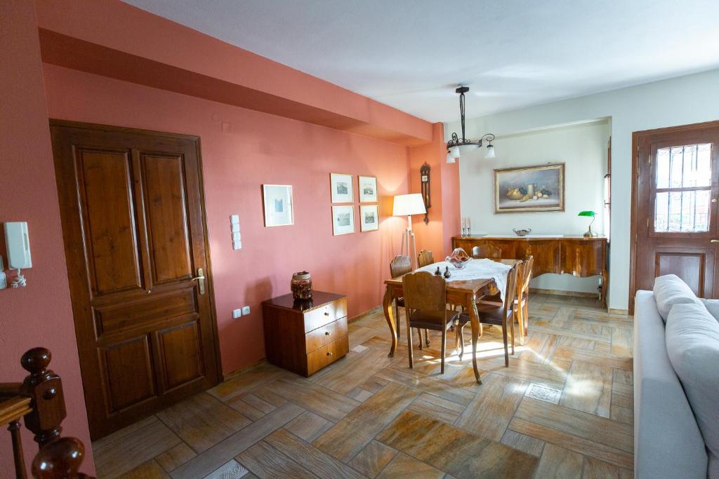 Posezení v ubytování Apartment Kouros Delphi