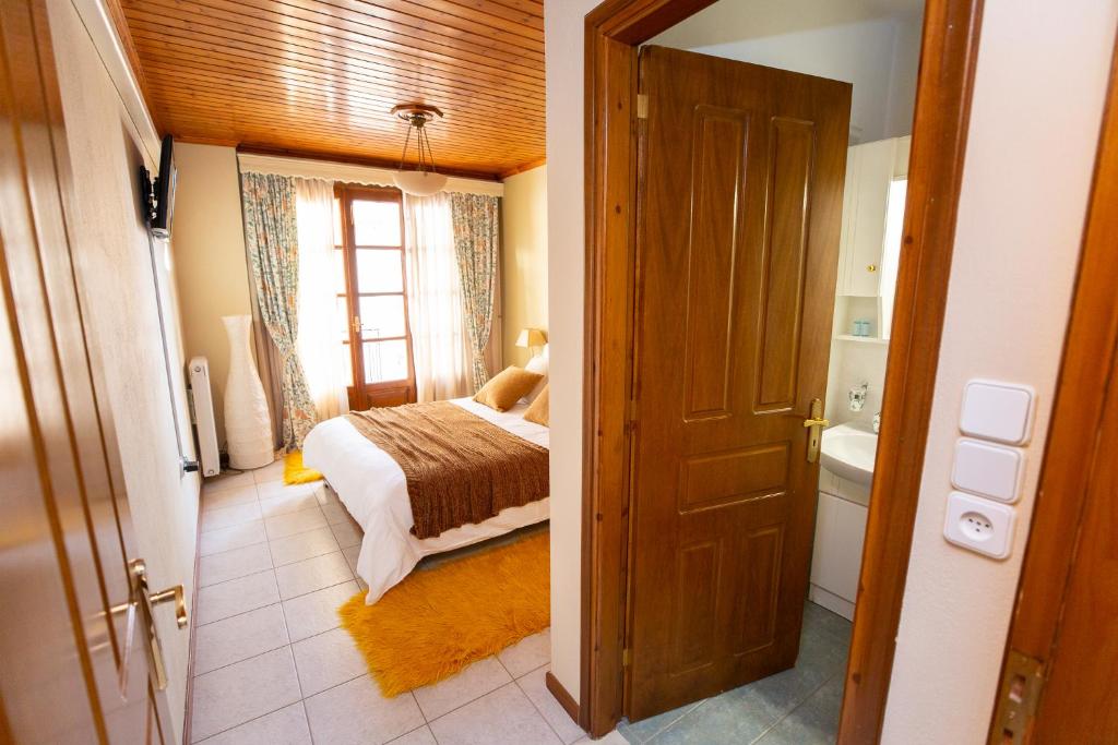 Postel nebo postele na pokoji v ubytování Apartment Kouros Delphi