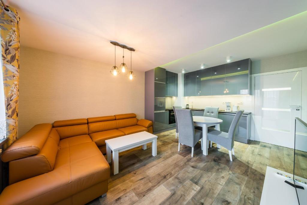 Posedenie v ubytovaní Apartament Rakowicka 14 Deluxe Old Town WAWELOFTS