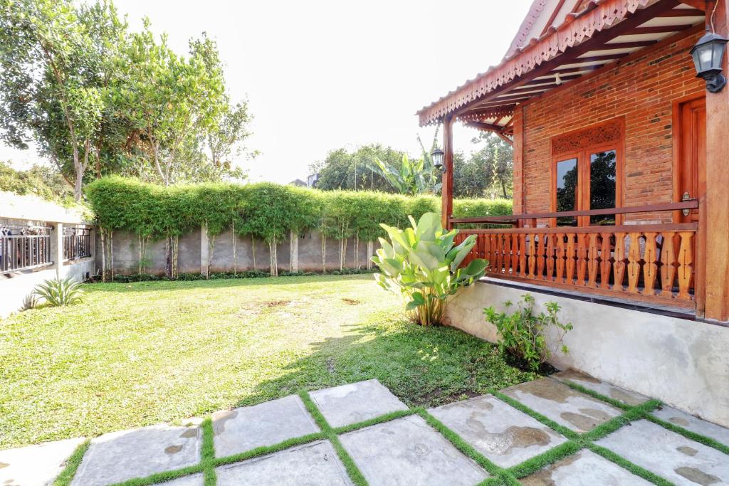 Zahrada ubytování Omah Teras Bata Guesthouse