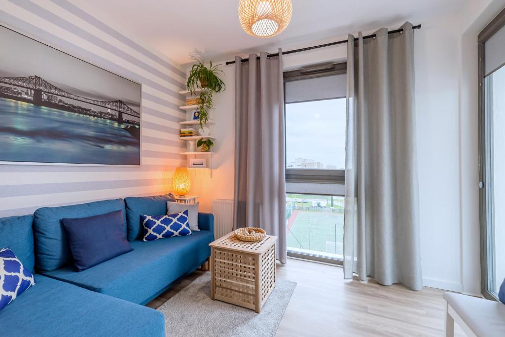 Posezení v ubytování Anchor Apartments MARINE