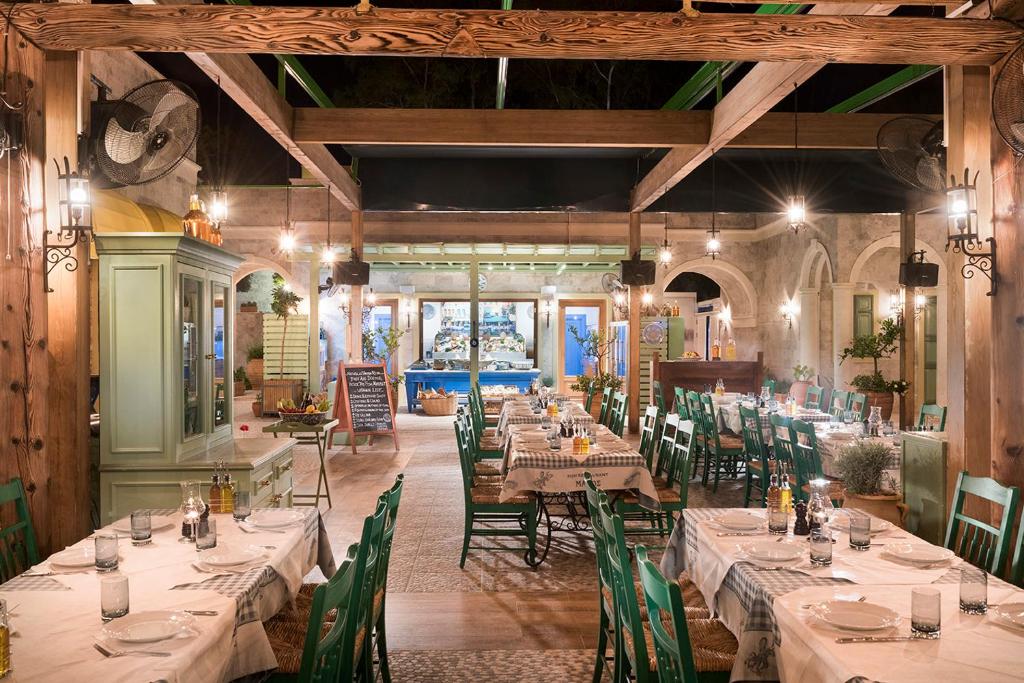 Restaurace v ubytování D Maris Bay