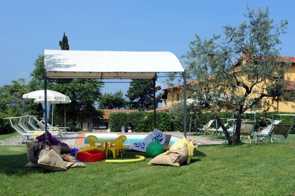 Zahrada ubytování Il Bellini