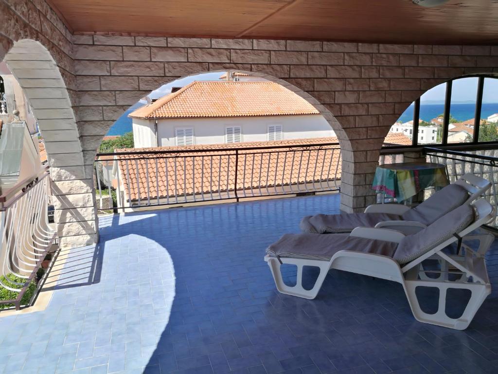 Balkón nebo terasa v ubytování Villa Croatia