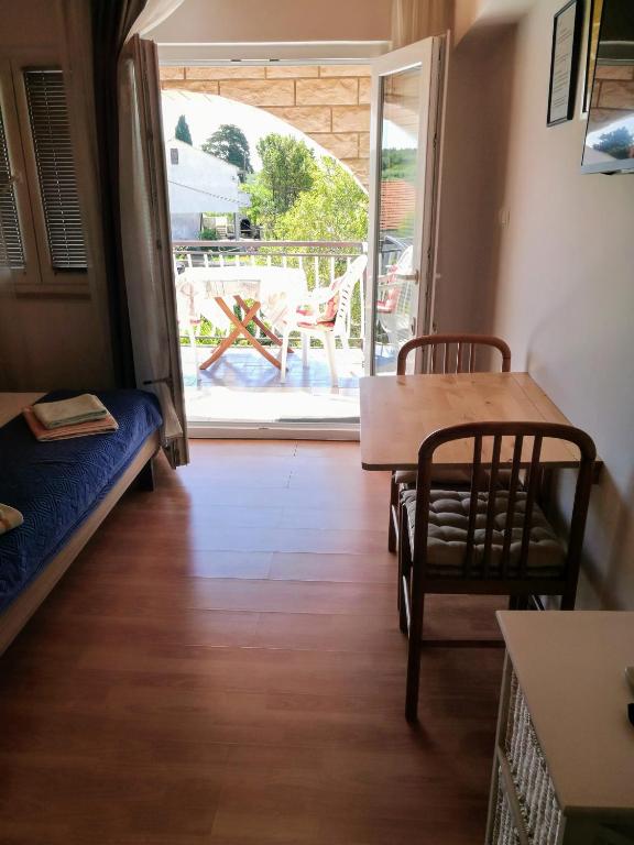 Balkón nebo terasa v ubytování Villa Croatia