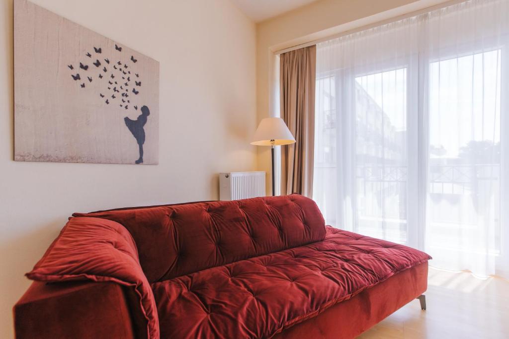 Posezení v ubytování Hotel Villa Medici