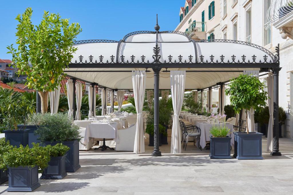 Restaurace v ubytování Palace Elisabeth Hvar Hotel - The Leading Hotels of the World