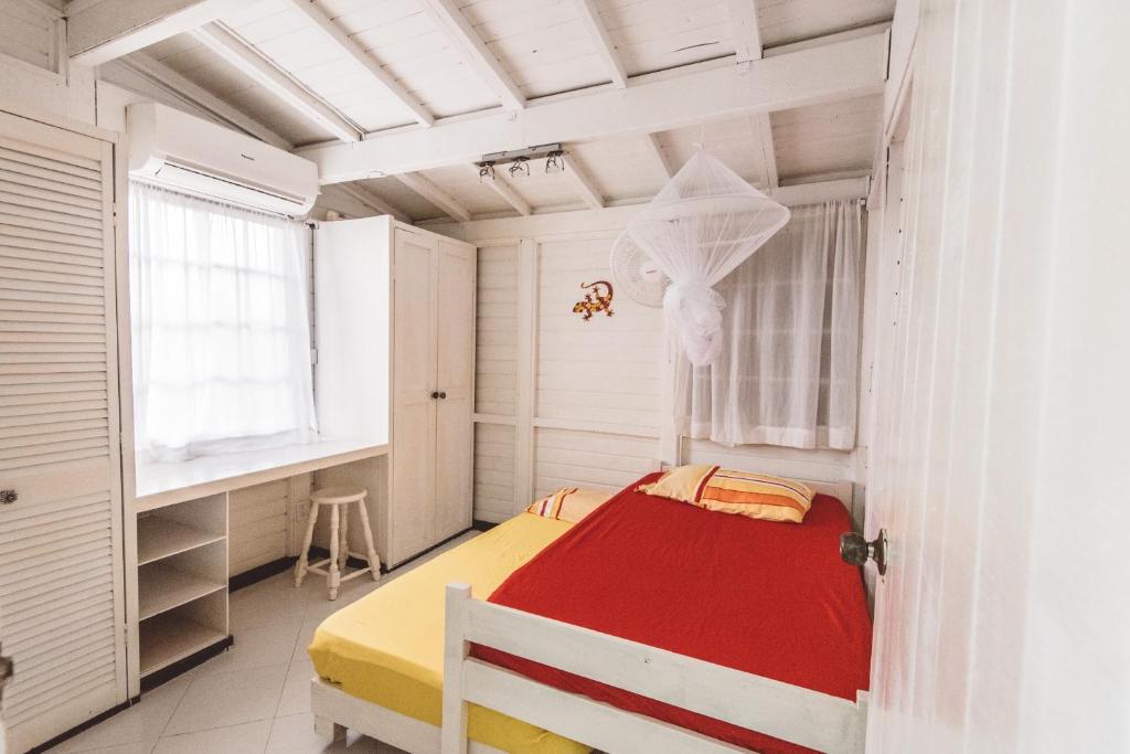 Postel nebo postele na pokoji v ubytování Casa Ingrid