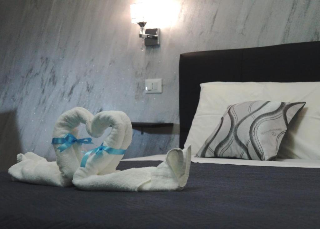 Postel nebo postele na pokoji v ubytování B&B Agrigento da Tony Palermo
