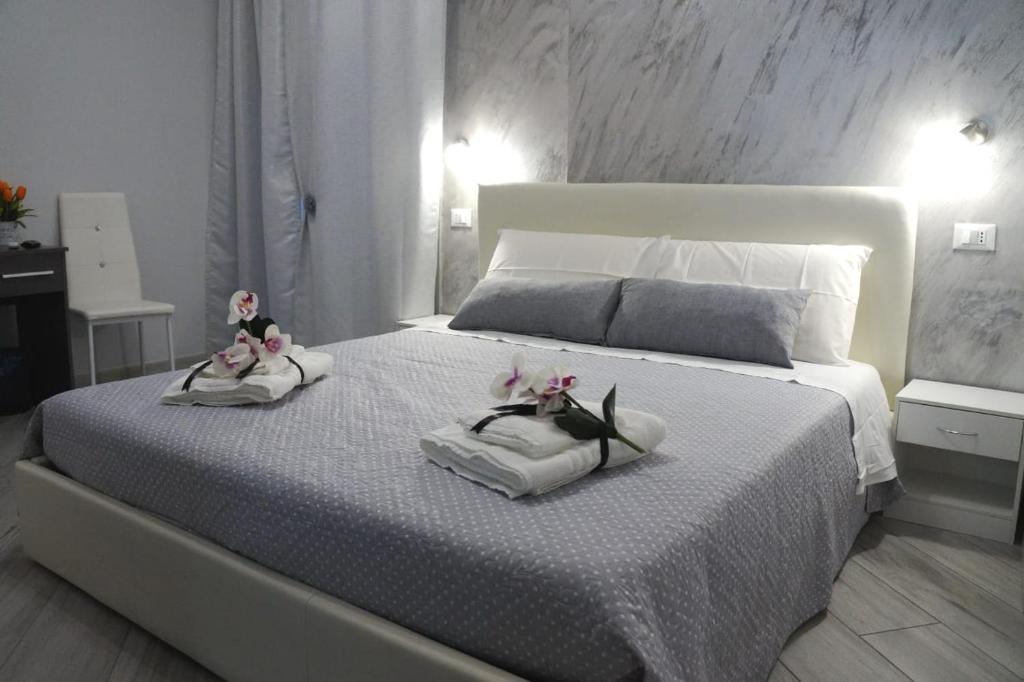 Postel nebo postele na pokoji v ubytování B&B Agrigento da Tony Palermo
