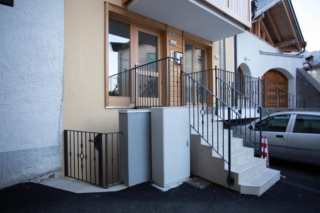 Budova, kde se apartmán nachází