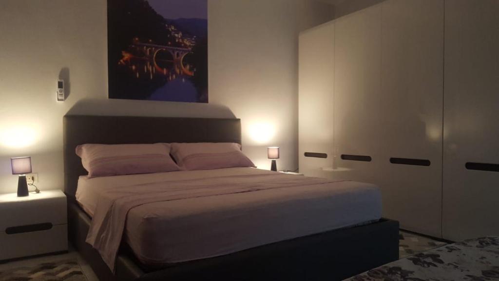 Postel nebo postele na pokoji v ubytování Apartment Geart