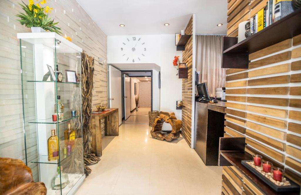 Kuchyň nebo kuchyňský kout v ubytování Metropole Suites South Beach