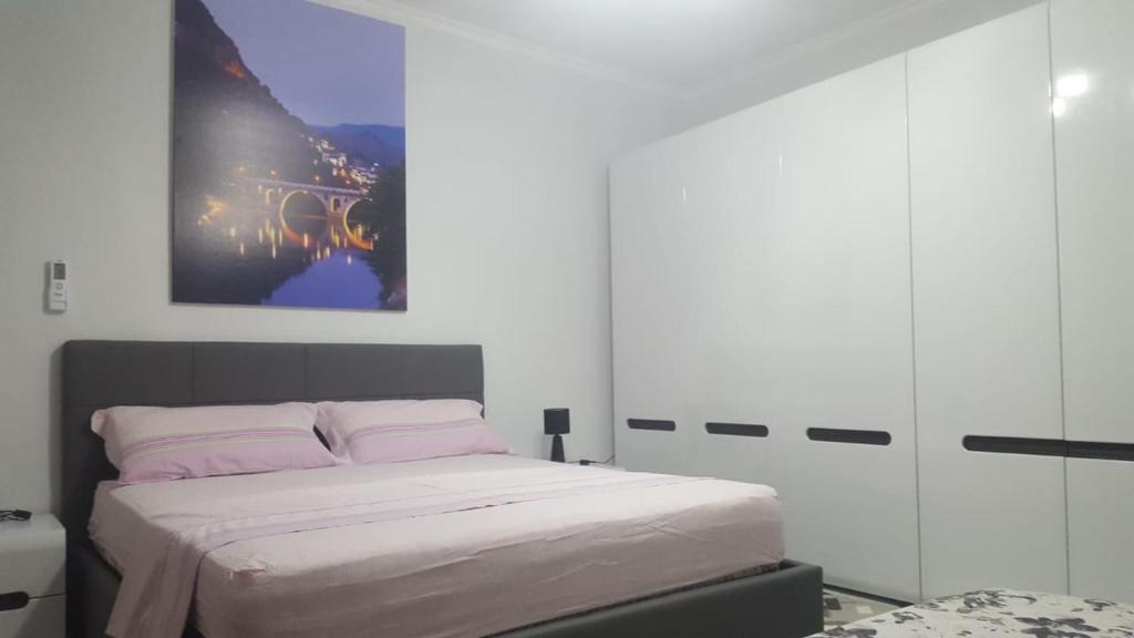 Postel nebo postele na pokoji v ubytování Apartment Geart