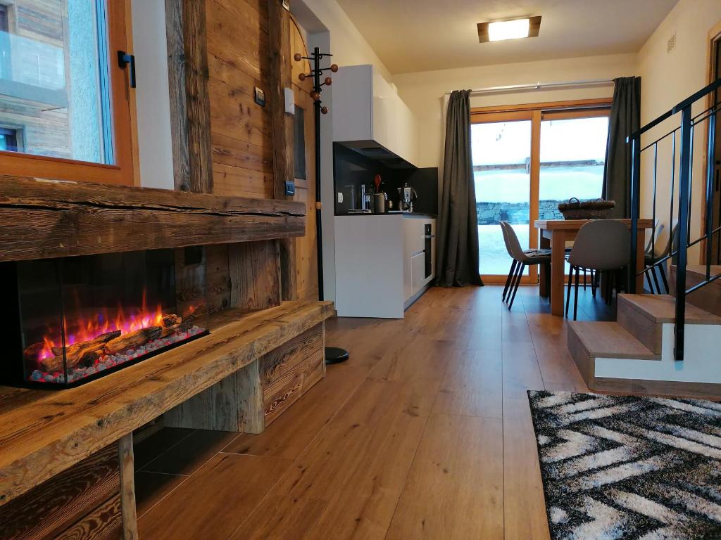 A seating area at Nova Lodge