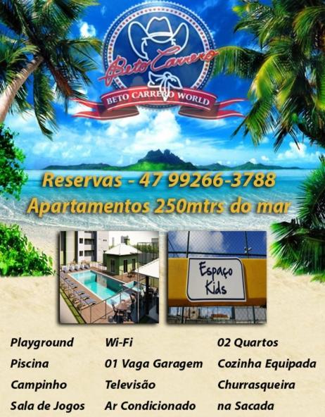  Apto Piscina 250m do Mar BetoCarreroWorld 205T2