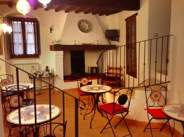 Posezení v ubytování B&B Camere La Vite