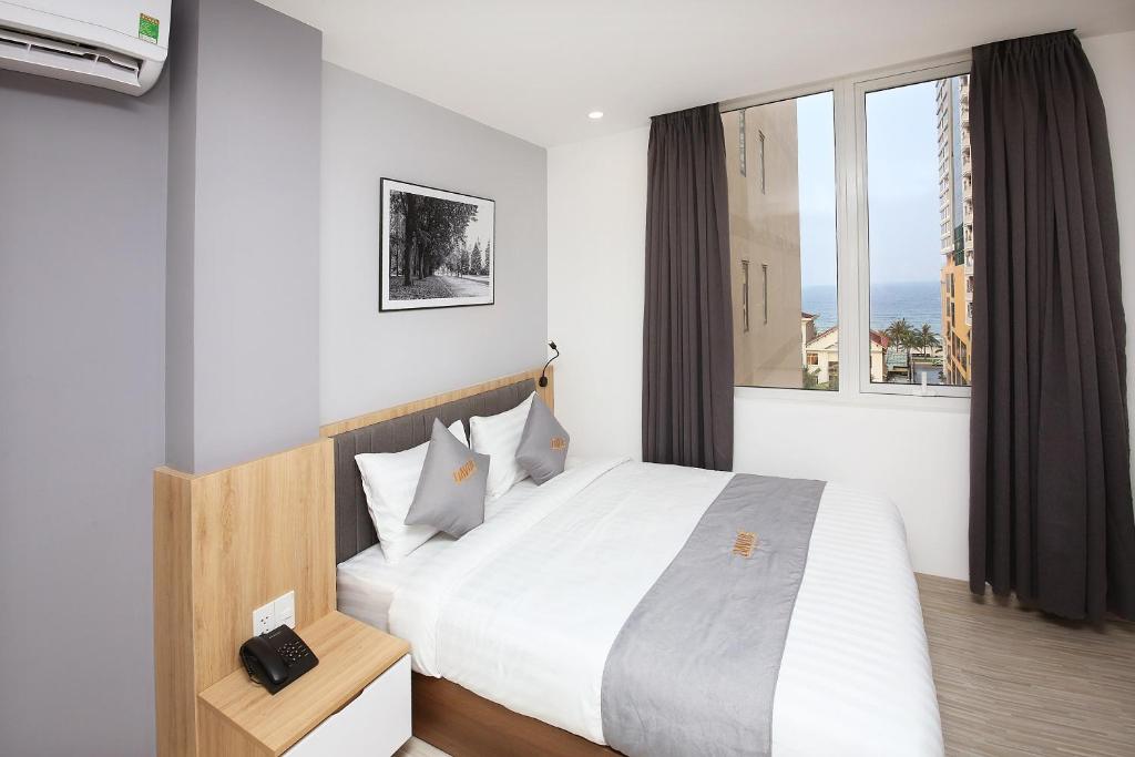 Een bed of bedden in een kamer bij Davue Hotel by THG