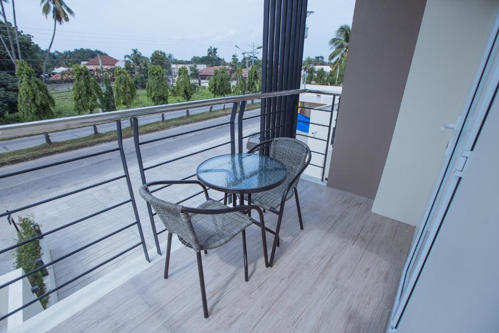 Balkón nebo terasa v ubytování Rovira Suites
