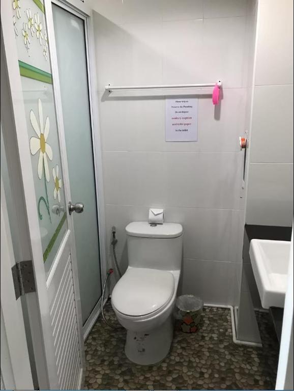 Koupelna v ubytování Lanta Fevrier Resort