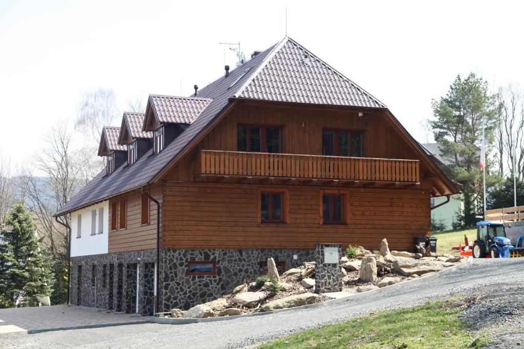 Budova, kde se penzion nachází