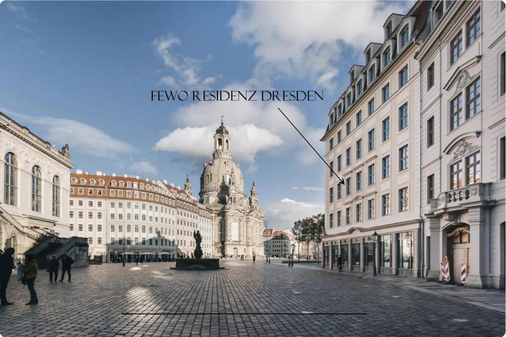 NEU Residenz Dresden direkt an der Frauenkirche und dem Neumarkt, inklusive NETFLIX