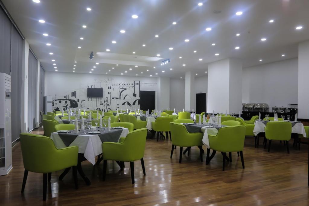 Restaurace v ubytování BON Hotel Ikeja Residence