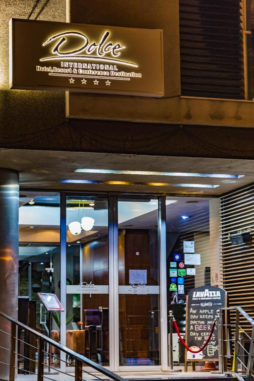 Certifikát, hodnocení, plakát nebo jiný dokument vystavený v ubytování Hotel Dolce International