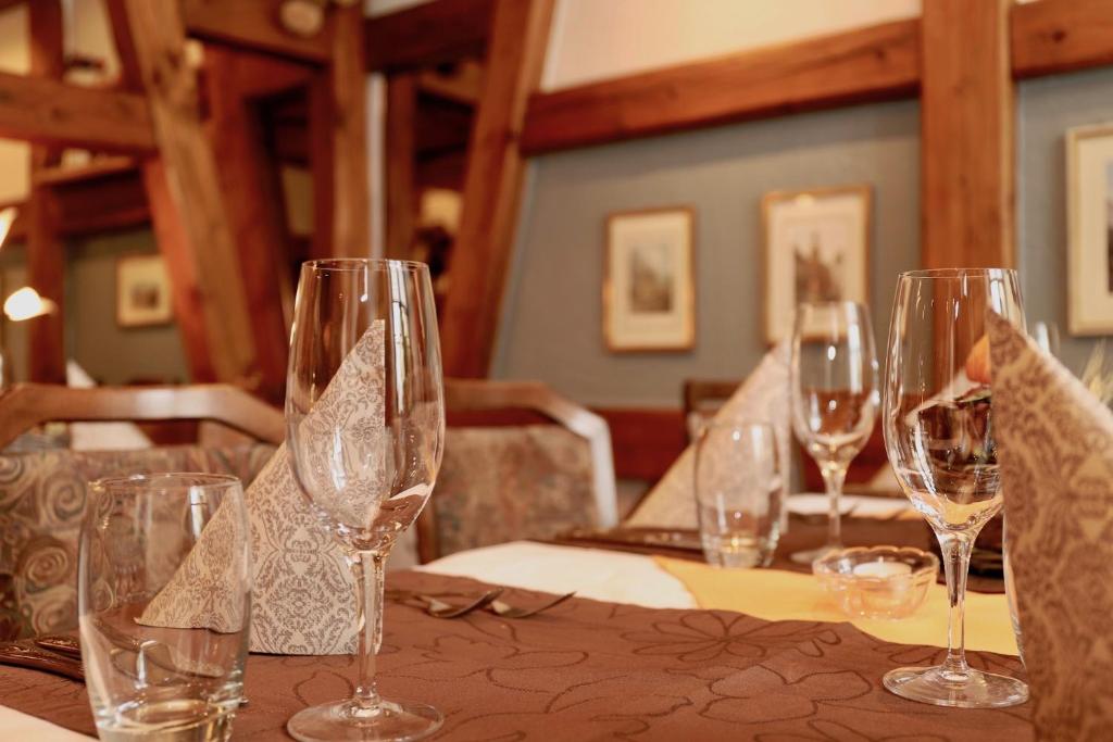 Nápoje v ubytování Hotel-Restaurant Weisses Kreuz