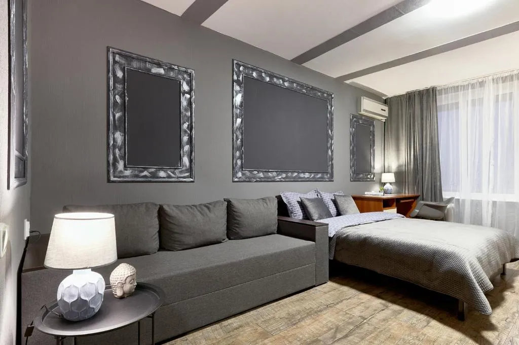 V 80-28 MODERN SUPER LOFT - THREE NEW 3BEDROOMS 100 m2 FOR BIG COMPANY, GOOD VIEW ON OLYMPIC STADIUM, Velyka Vasylkivska St, 80, Kiev, Ukraine
