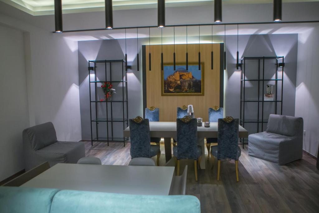 Posezení v ubytování Pantelidis Hotel & Spa