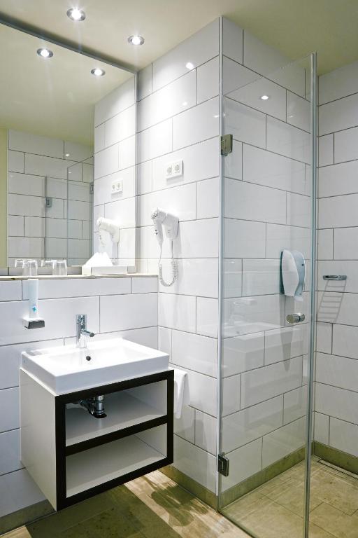 Koupelna v ubytování Hubertus Hof Landhotel
