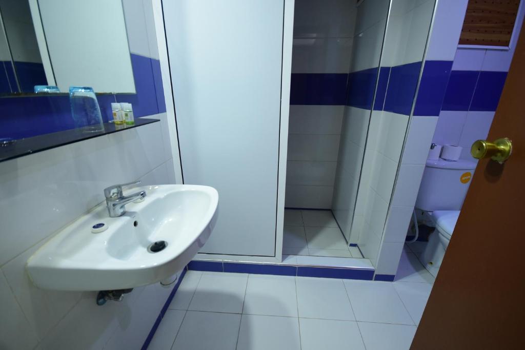 Koupelna v ubytování Sud Bahia Agadir "Bahia City Hotel"