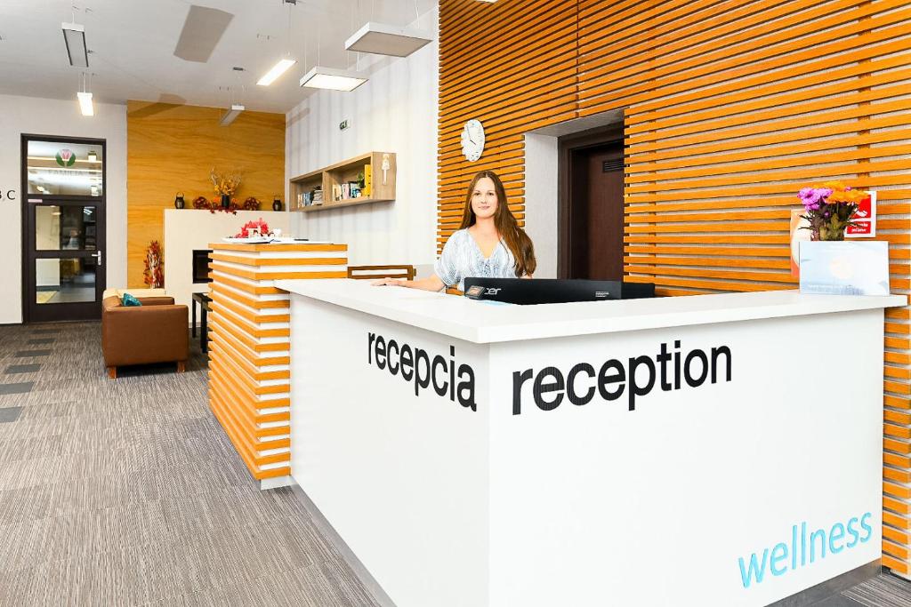 Vstupní hala nebo recepce v ubytování Apartmanovy dom Familia Smokovec