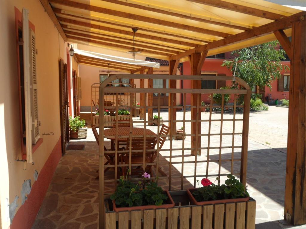 Zahrada ubytování Agriturismo Isorella