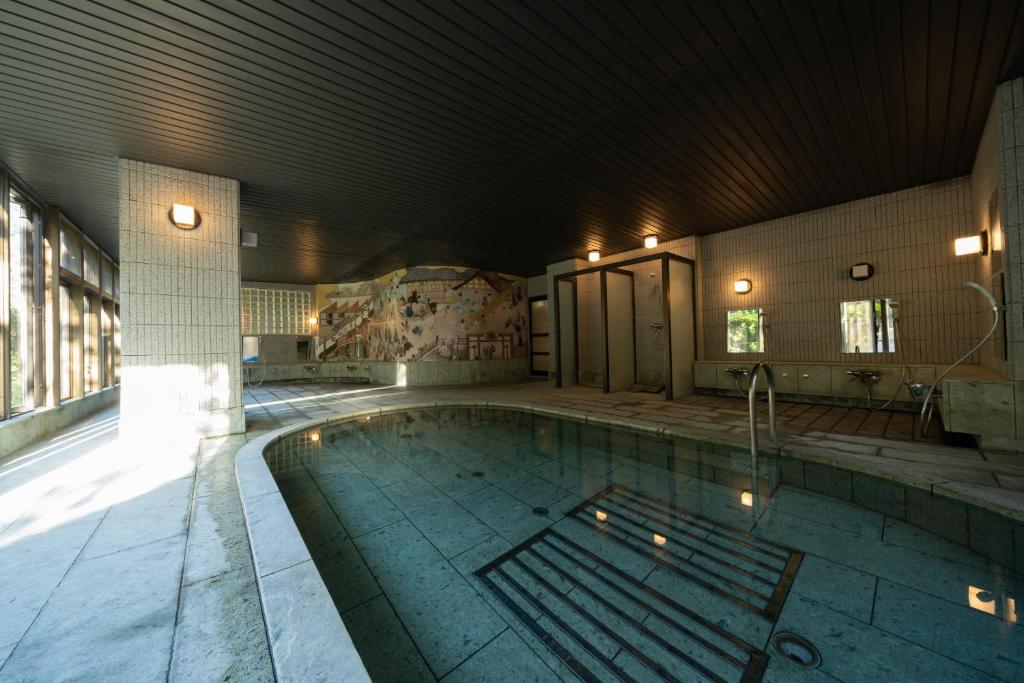 Bazén v ubytování Onsen Guest House Tsutaya nebo v jeho okolí