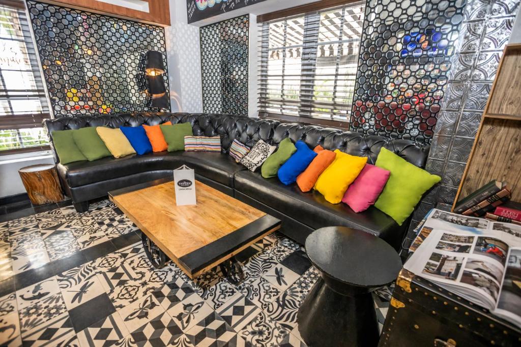 Istumisnurk majutusasutuses Hotel Croydon