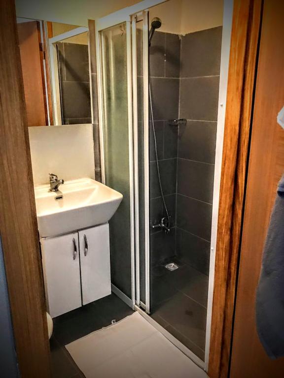 Koupelna v ubytování Rodos HAN