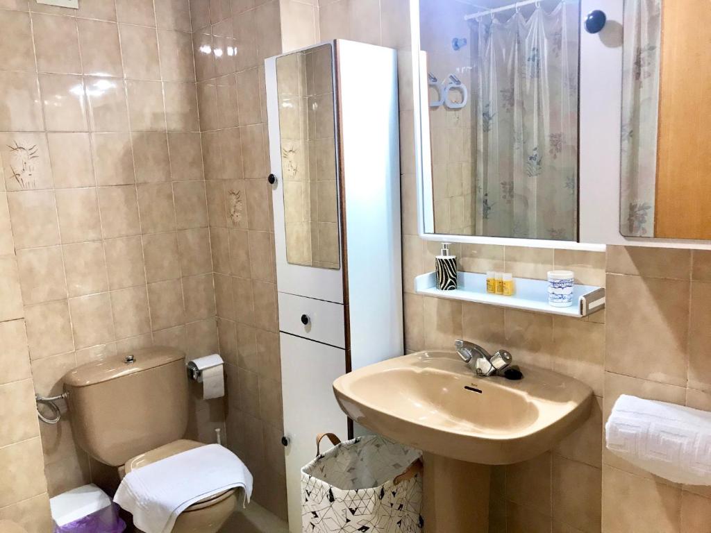 Kúpeľňa v ubytovaní San Roc Apartment