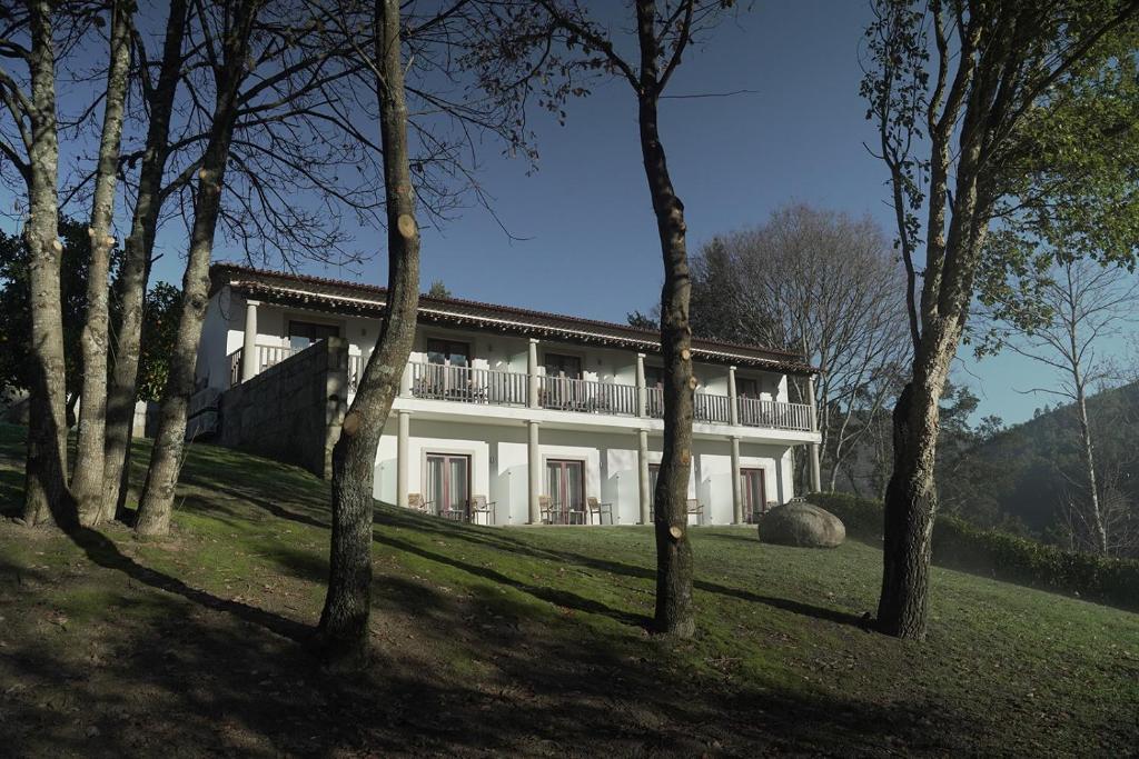 O edifício onde o hotel está situado