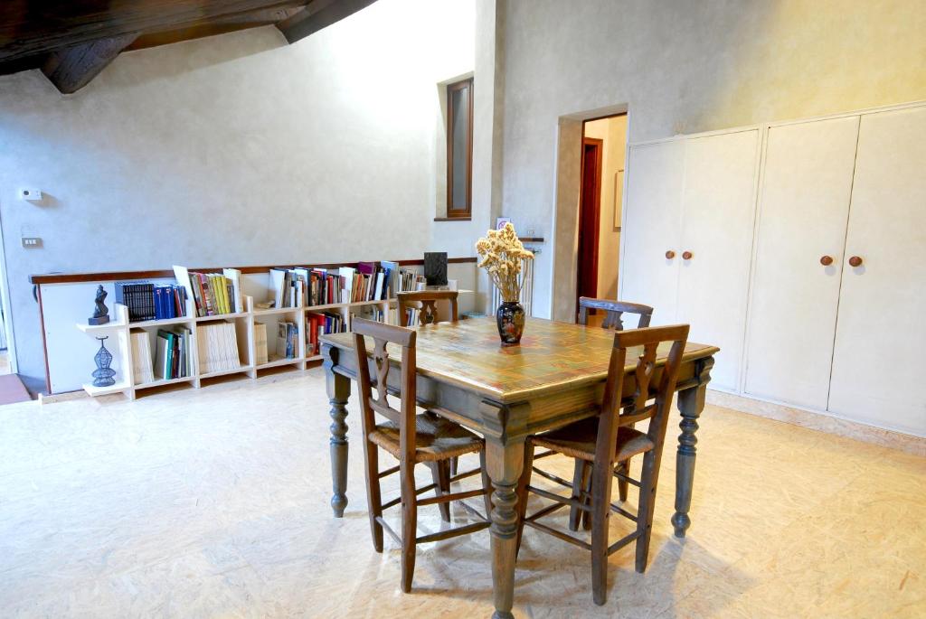Posezení v ubytování Casa del Pittore